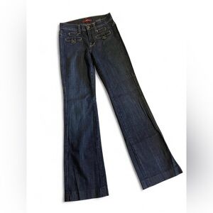 7 For All Mankind Dark Blue Jeans